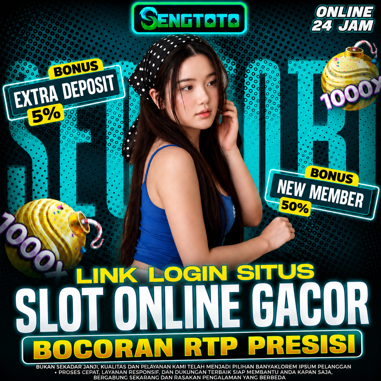 SENGTOTO⚡️Slot Gacor Situs Utama Anti Rungkad Bocoran RTP Live Presisi